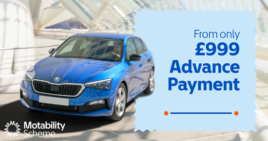 Škoda Scala Motability Scheme Offers