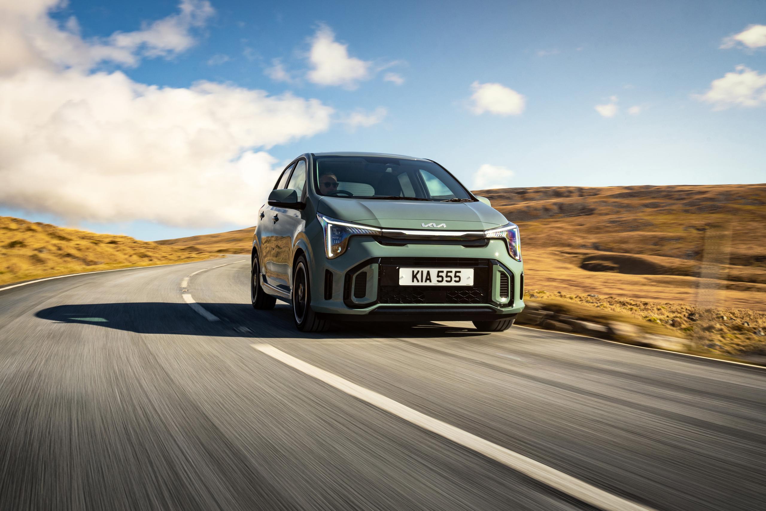 Green Kia Picanto