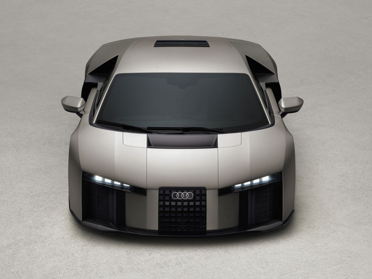 Audi Presents First Supercar With Hybrid Powertrain