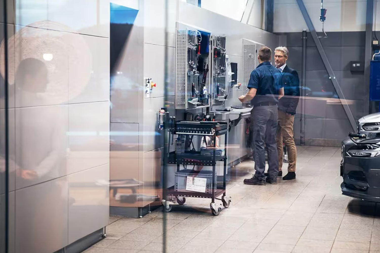 Volvo's Service centre