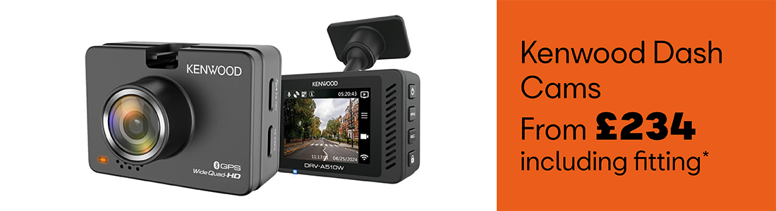 Kenwood Dash Cams from £234