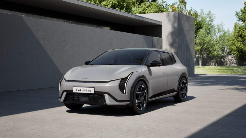 grey kia ev4