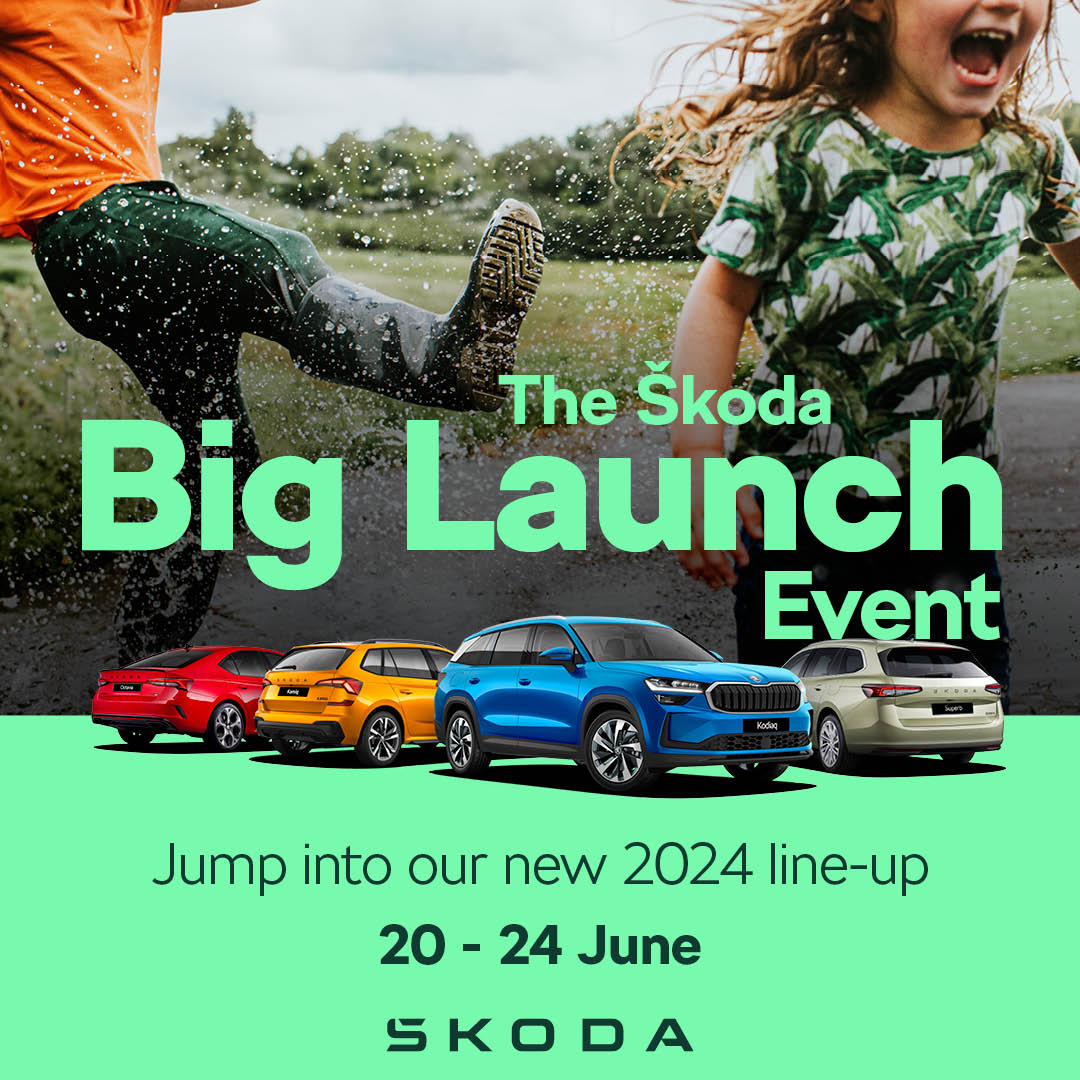 The Skoda Big Launch Event at Startin Skoda 