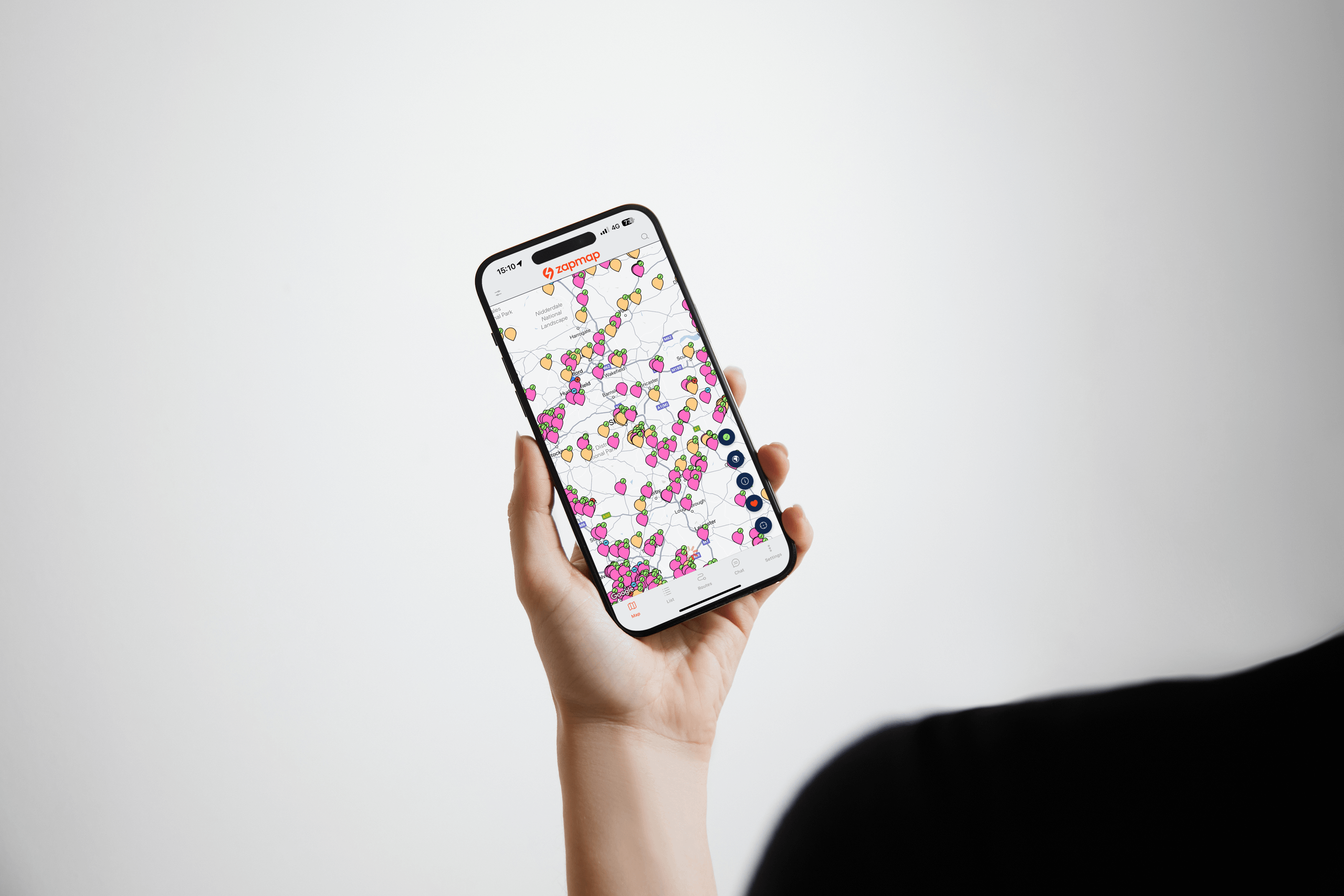 ZapMap on Iphone