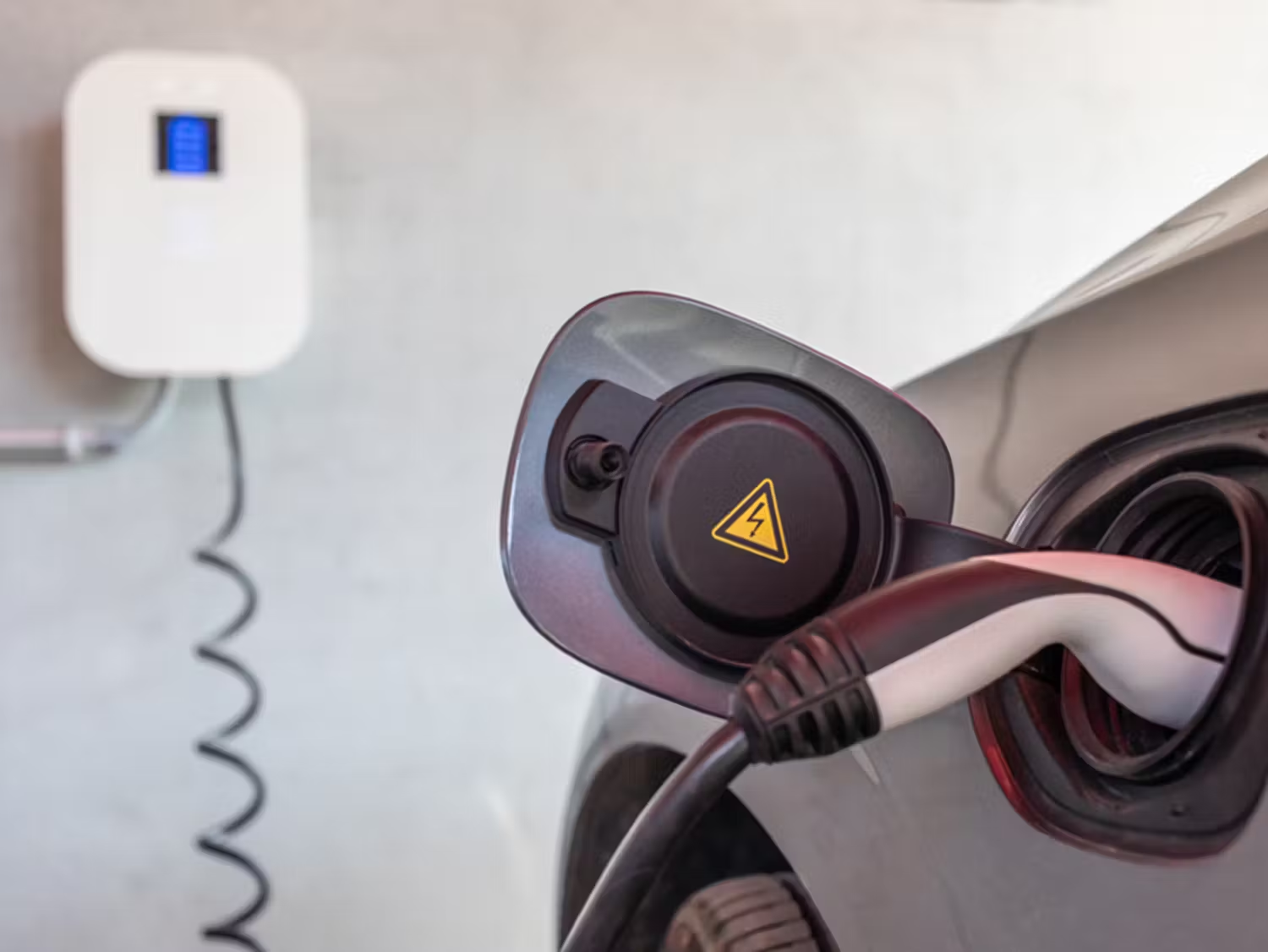 Wall box car charger