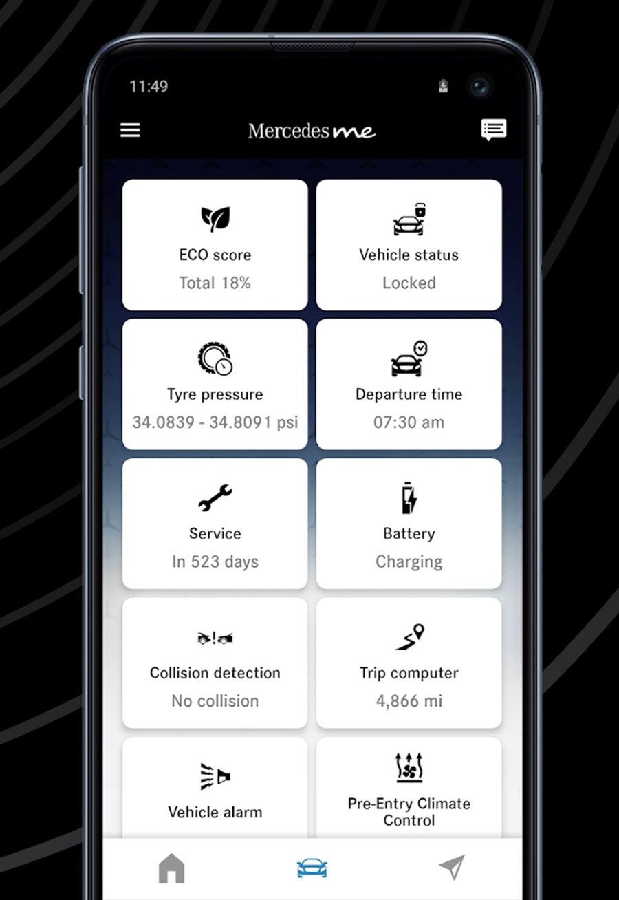Discover the Mercedes me app