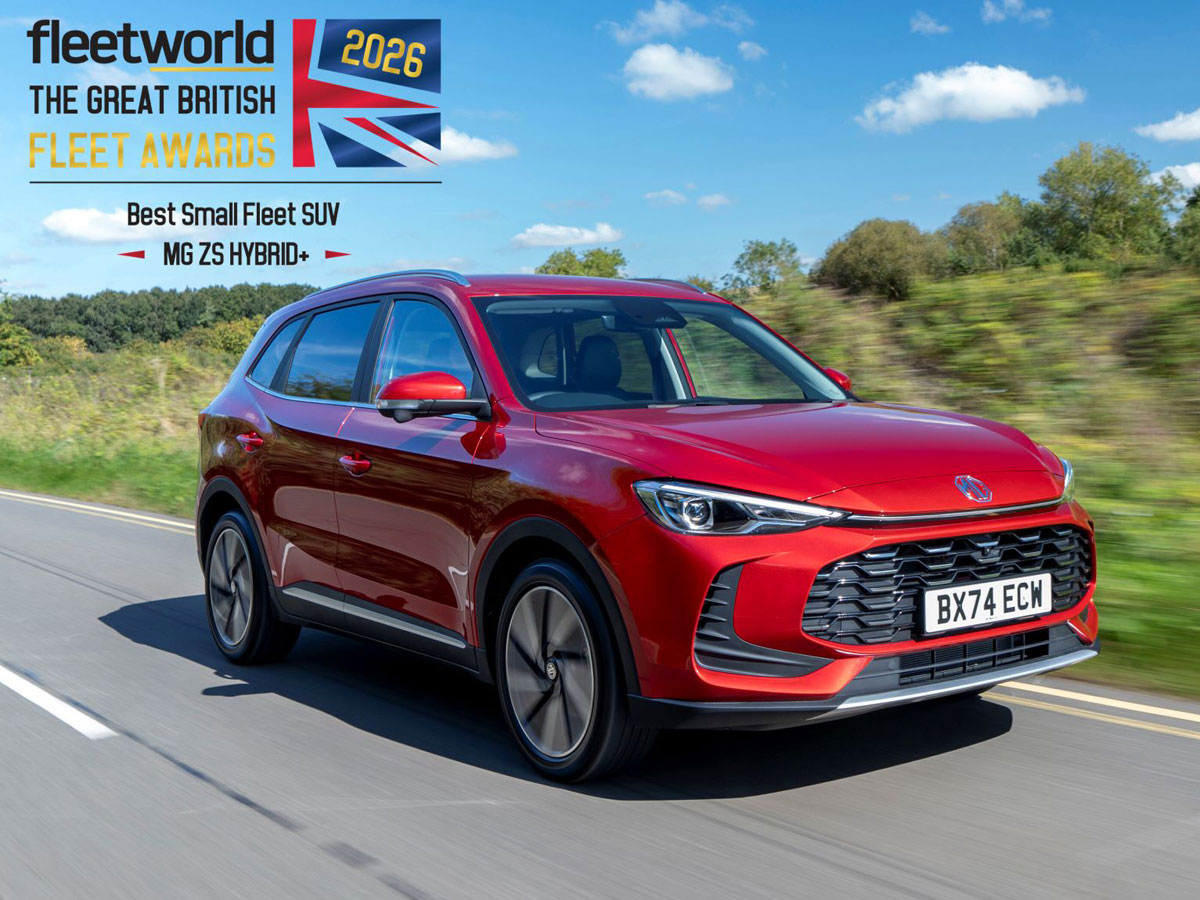MG Take Home Award For Best Small Fleet SUV