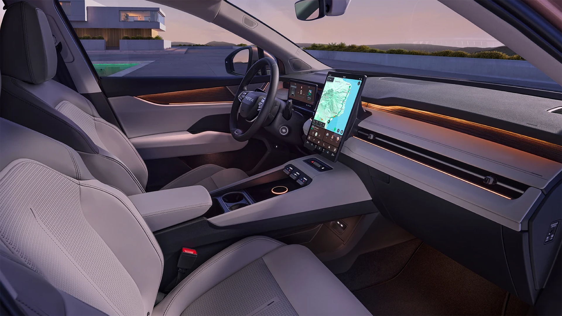 The new, all-electric Škoda Peaq