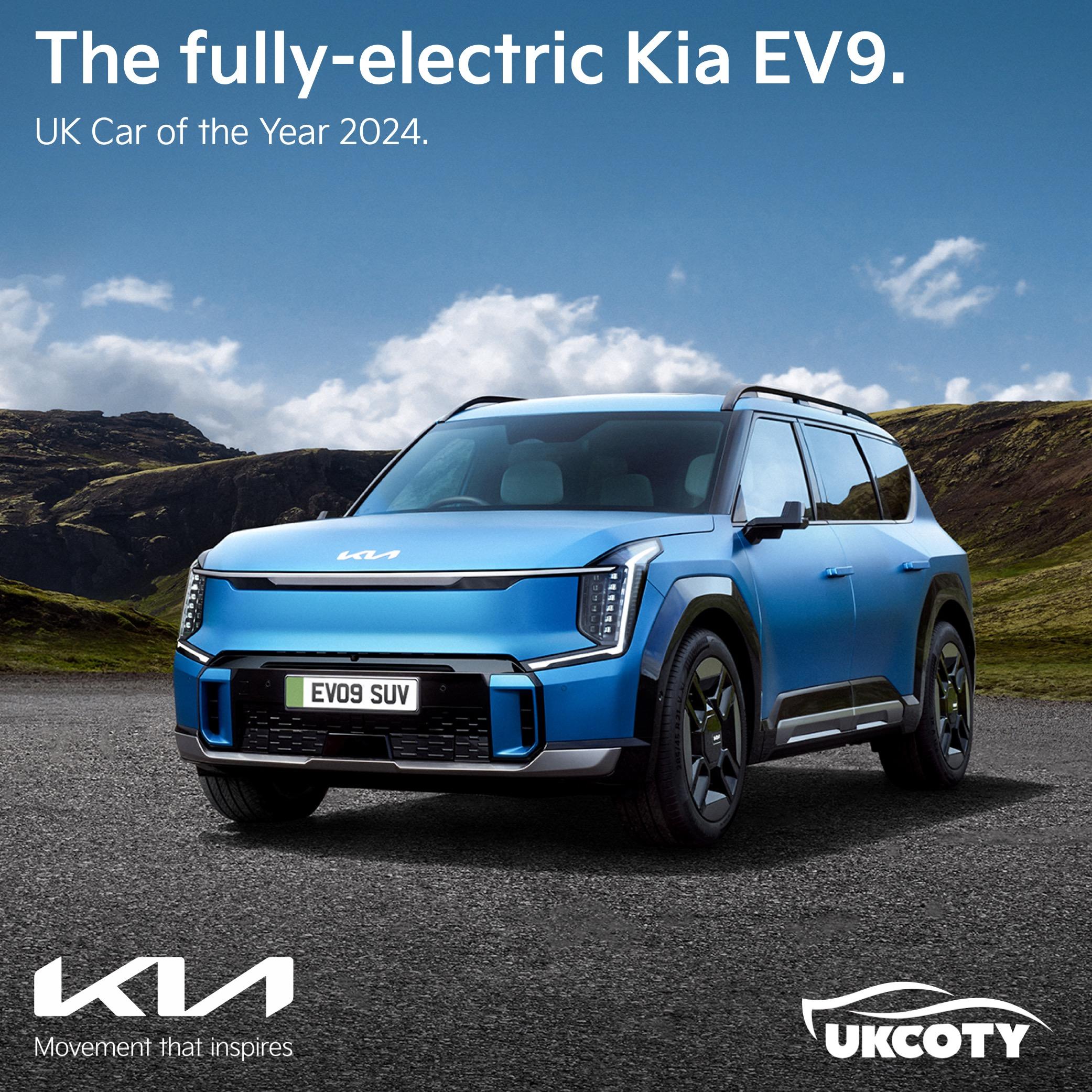 Kia EV9 car of the year 2024