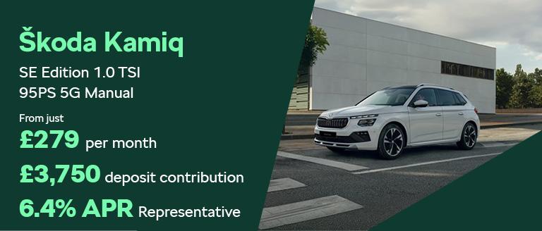Škoda Kamiq Finance Offer From Caffyns