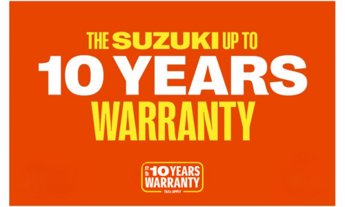Suzuki Launches 10-Year Service Activated Warranty: More Coverage, More Peace of Mind!