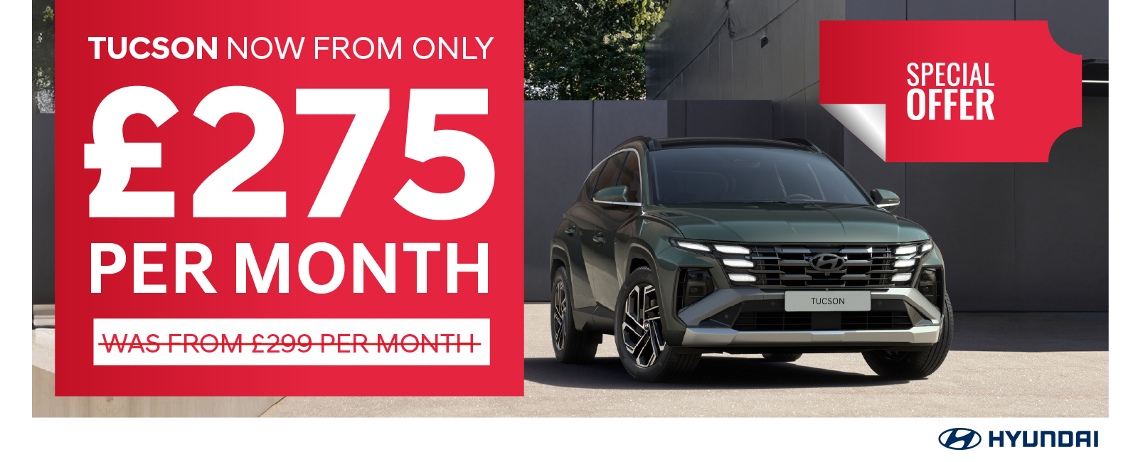 Hyundai TUCSON Offer - Hampshire, West Sussex & Surrey