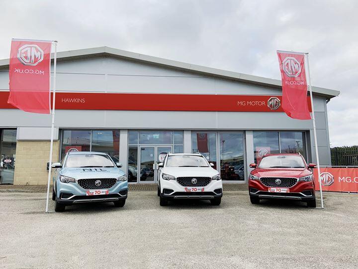 MG MOTORS JOINS HAWKINS HAYLE Cornwall Hawkins Motor Group