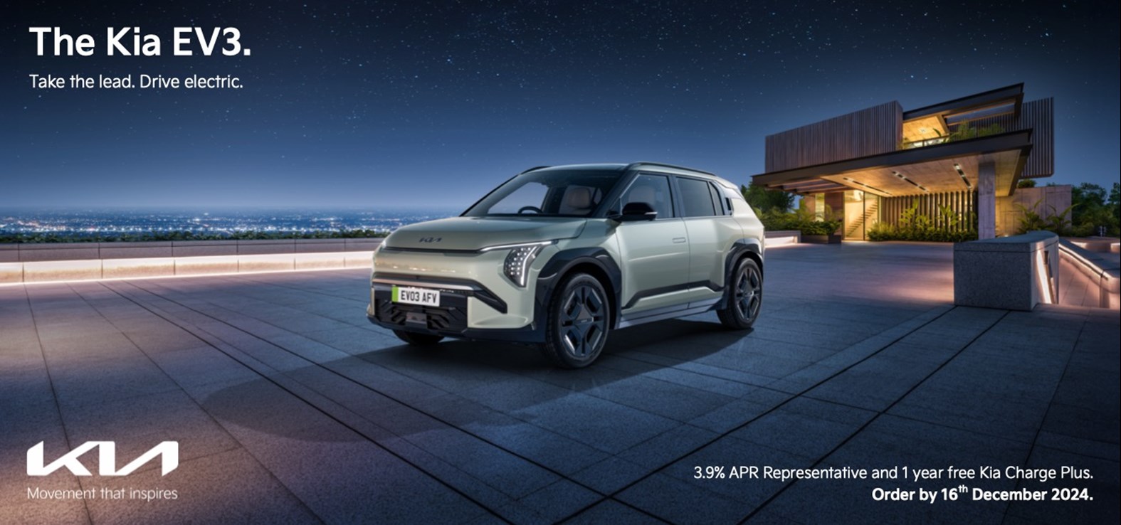 KIA EV3 Fully-Electric Compact SUV