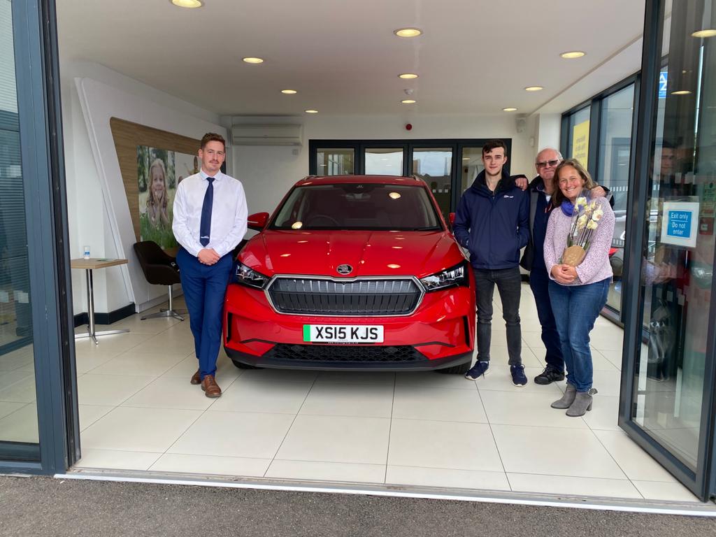 Startin Skoda's First Ever Enyaq Has Been Sold