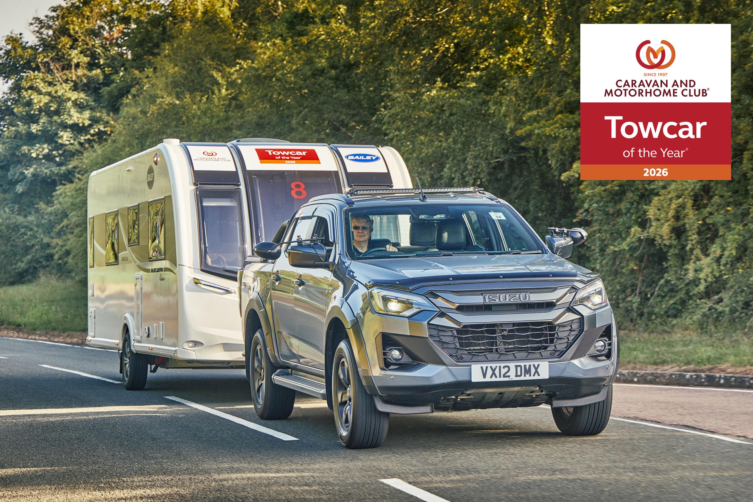 Isuzu D-Max STEEL Edition Wins Pick-up Towcar of the Year 2026