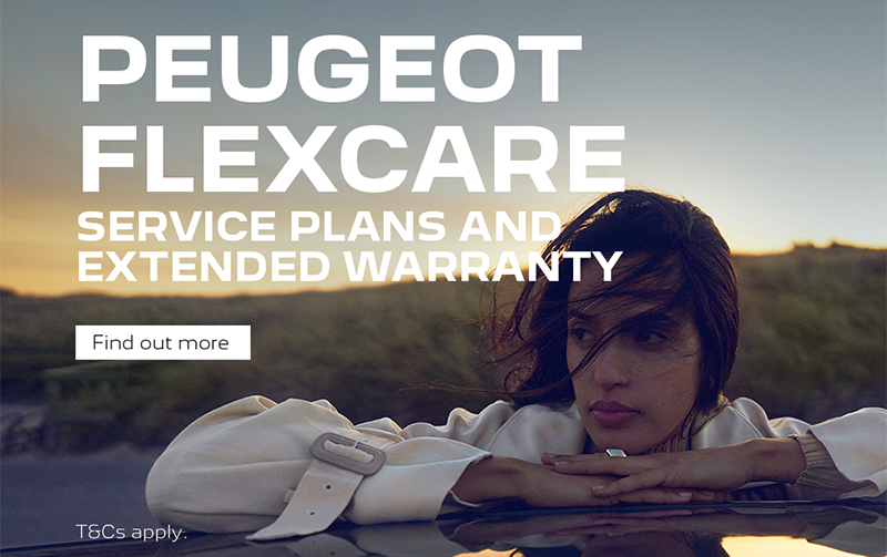 PEUGEOT Flexcare Service Plans and Extended warranty