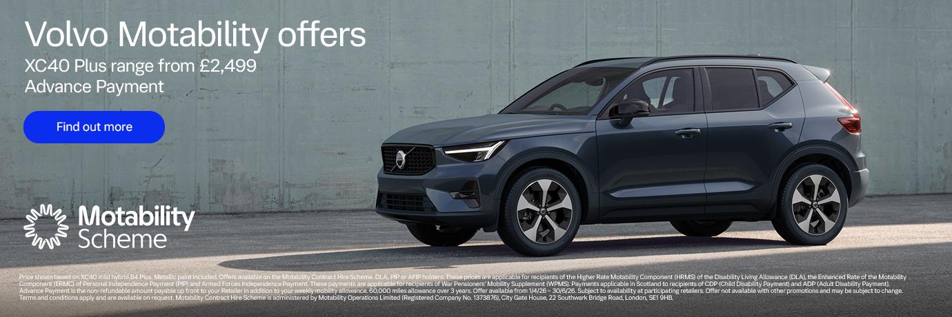 Volvo Motability Offers at Agnew Belfast Volvo