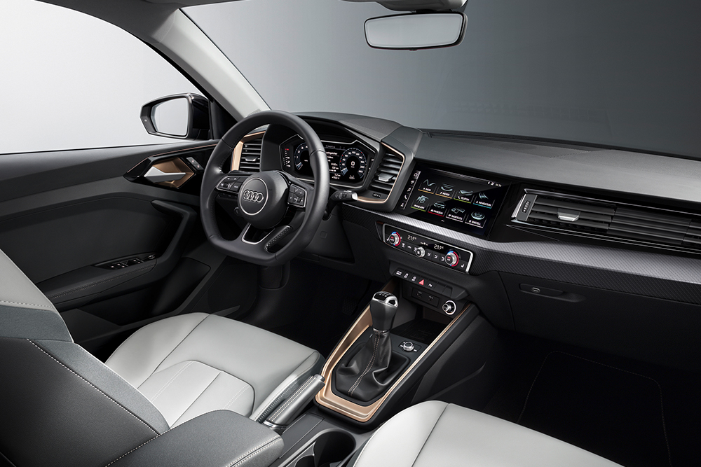 New Audi A1 Sportback interior available at Portadown and Belfast Audi
