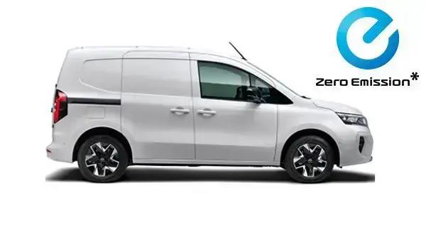 Nissan Townstar EV logo with electric and zero emissions icon