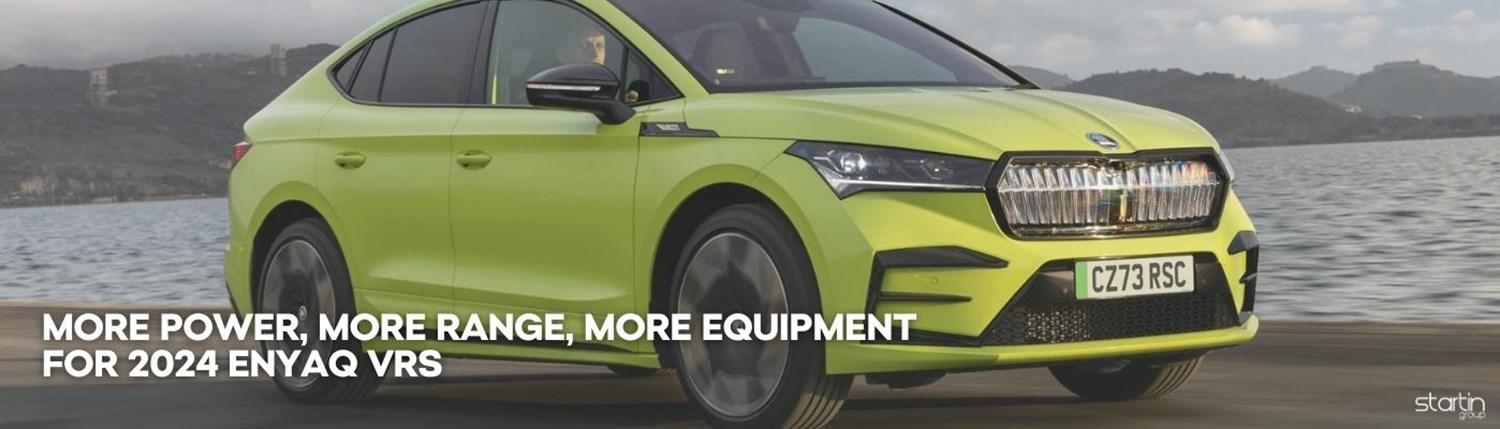 The 2024 Škoda Enyaq vRS: A Leap in Electric Performance