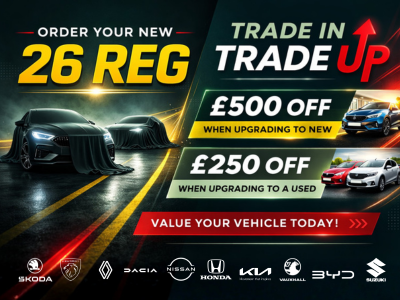 Order Your 26 Plate at Startin Group and Trade In for an Extra £500