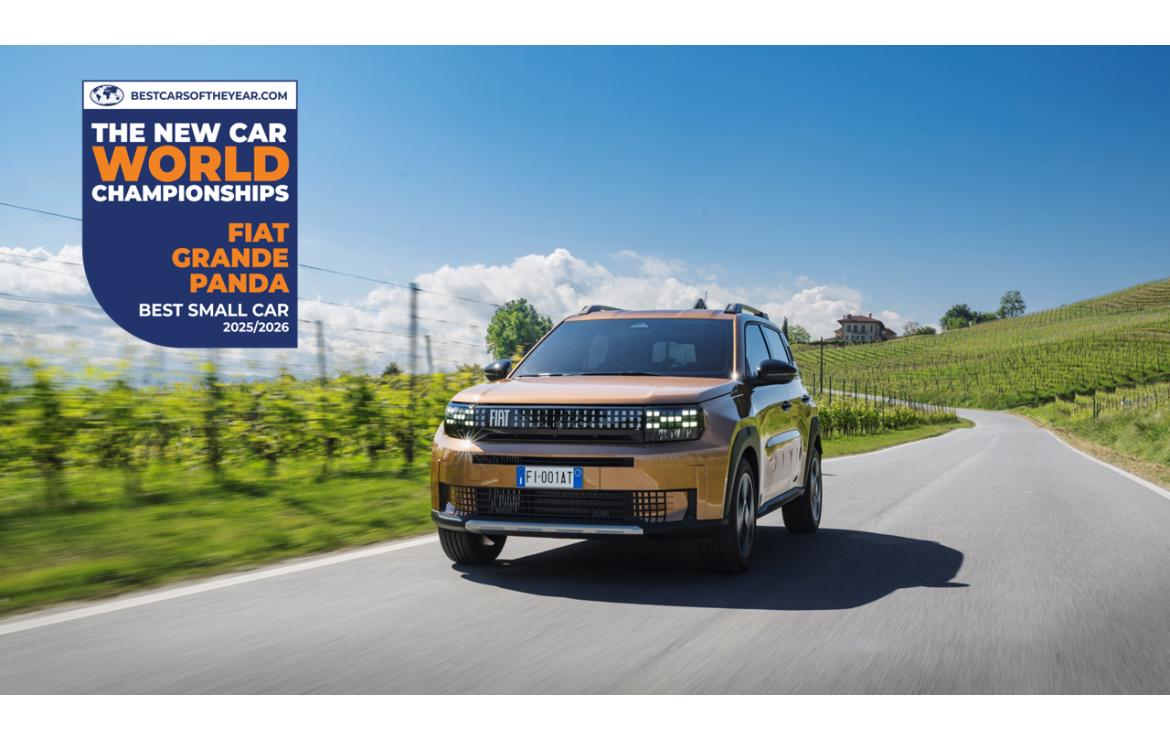 Fiat Grande Panda wins ‘Best Small Car’ and is a finalist for Car of the Year 2026!