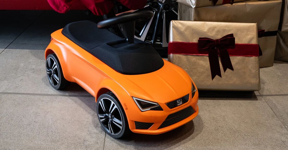 Orange SEAT Ride-On Car