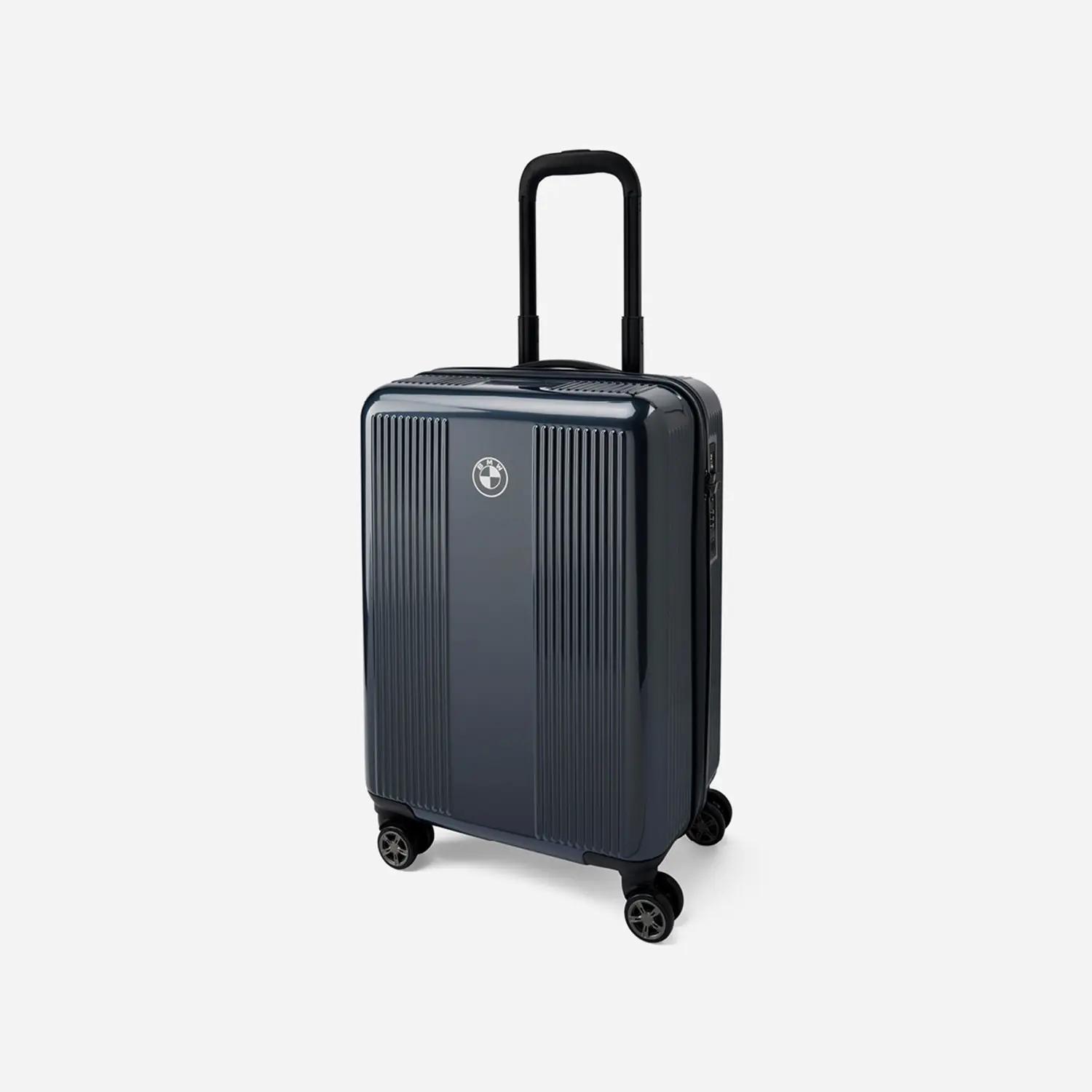 Black BMW Suitcase with central logo