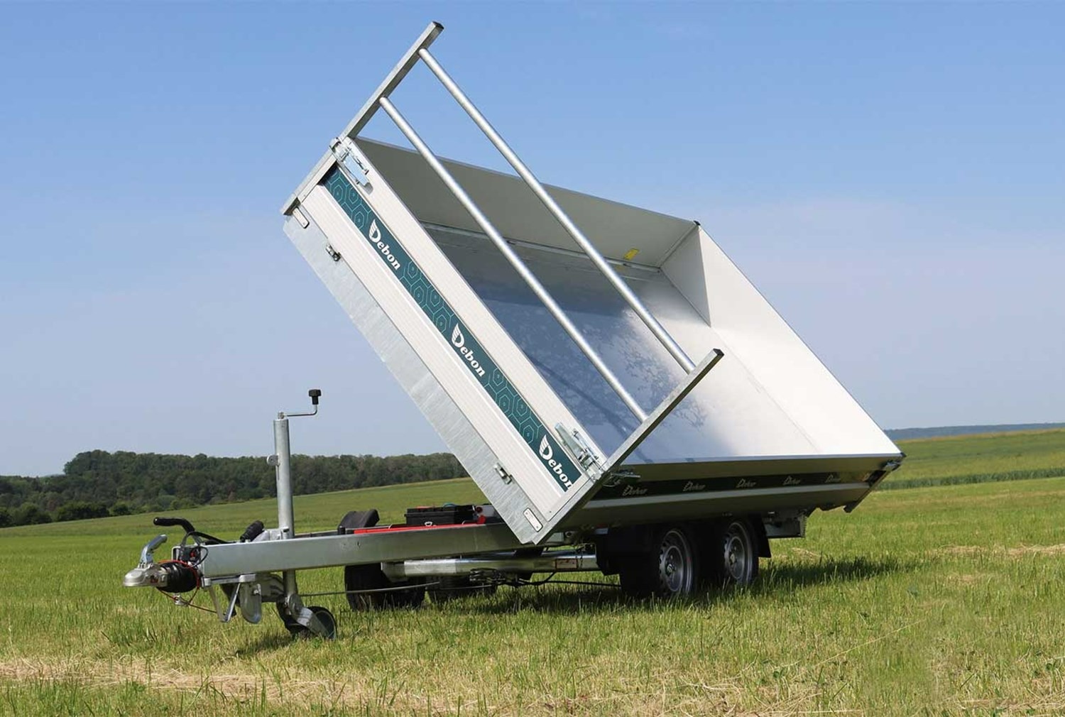 PW3.6 Three-Way Tipper Trailer