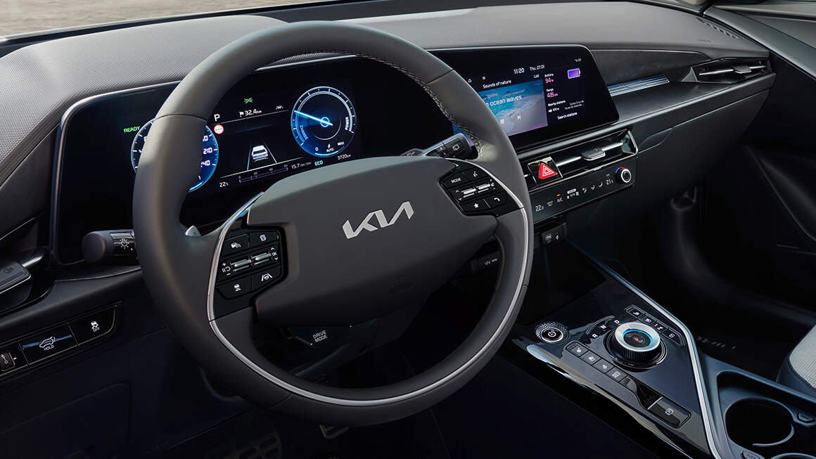 Kia Niro Steering Wheel And Infotainment