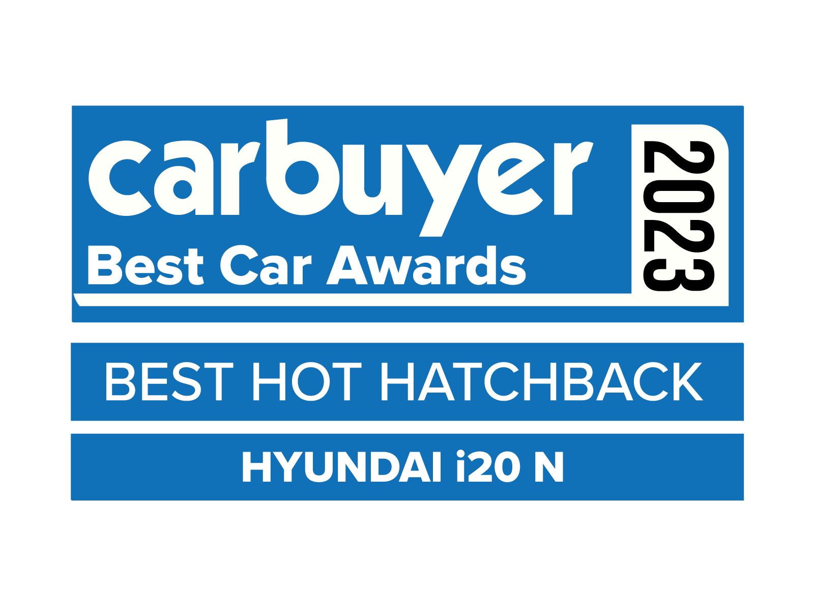 CarBuyer Best Hot Hatchback 2023 - Hyundai i20 N
