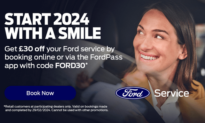Save £30 on your Ford Service