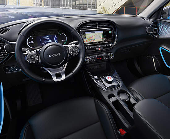 Dashboard of kia soul