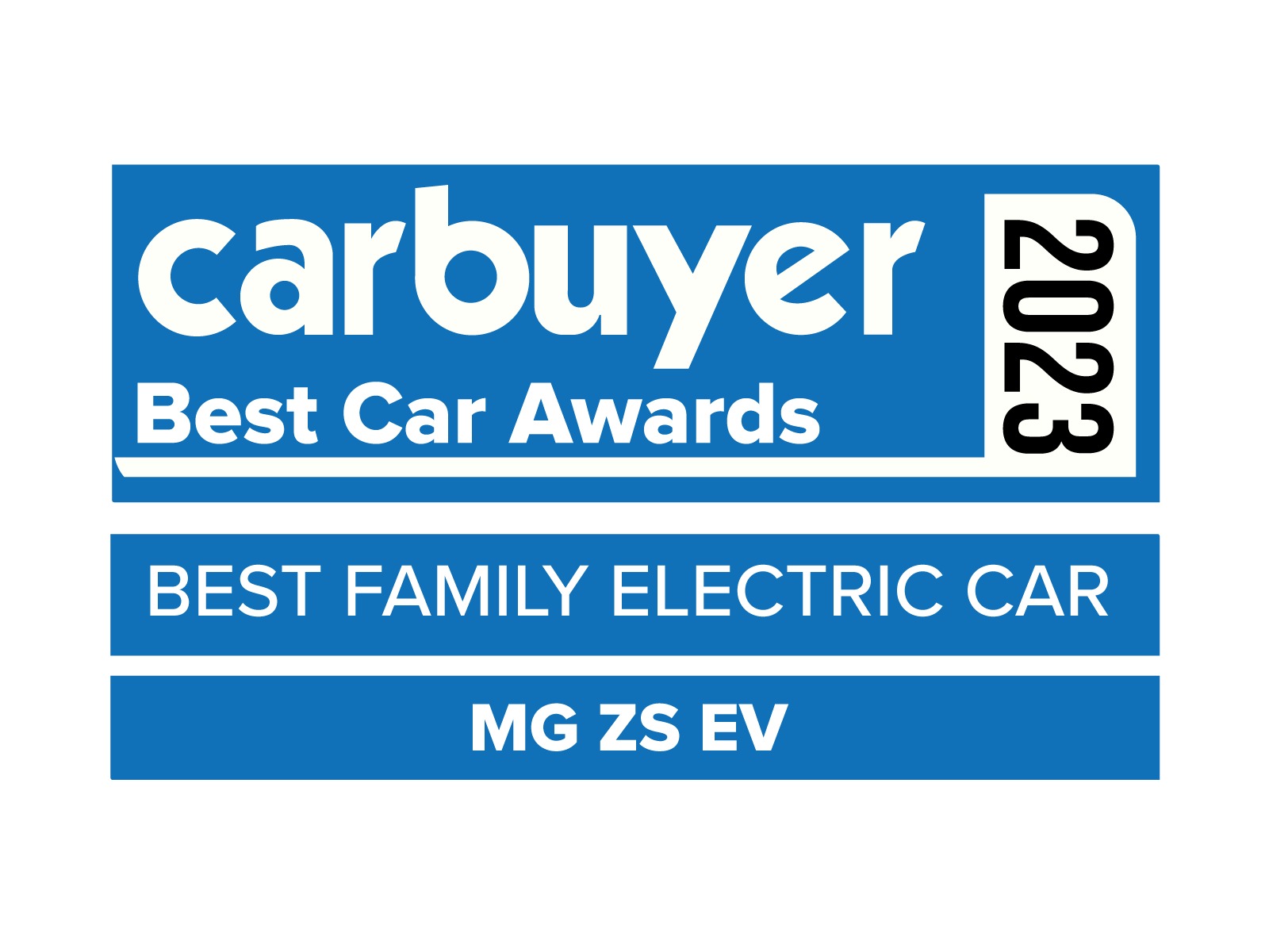 CarBuyer Best Family Electric Car 2023 - MG ZS EV