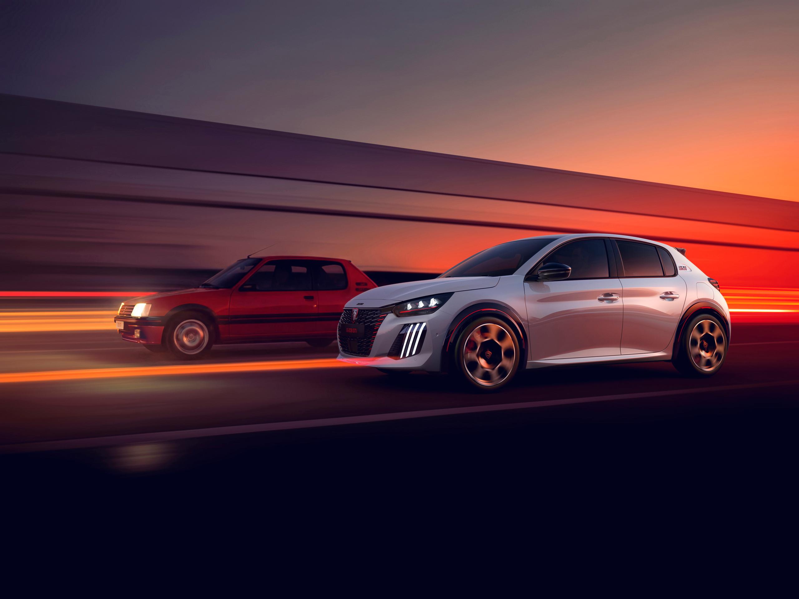 PEUGEOT Unveils the All-New E-208 GTi