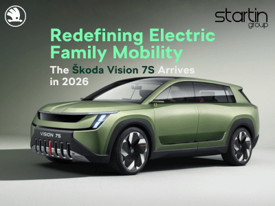 Redefining Electric Family Mobility: The Škoda Vision 7S Arrives in 2026